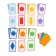 Training set "Form, color, score", with domino