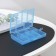 Organizer for storage, 6 cells, 12 × 8.5 × 2.5, color mix