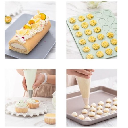 Confectionery bag h = 65 cm, roll 10 pcs, 65 × 28 cm, the color is transparent-8