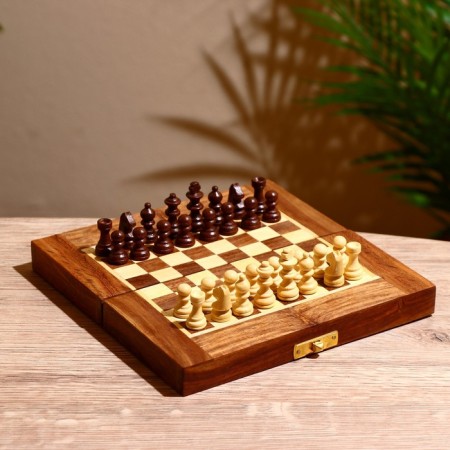 Chess wood, 18x18.5x2 cm-2