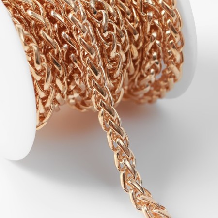A bag for a bag, iron, 8.5 × 6.2 mm, 3 ± 0.1 m, gold color-1