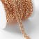 A bag for a bag, iron, 8.5 × 6.2 mm, 3 ± 0.1 m, gold color
