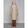 Coat insulated winter female, size 50, beige color