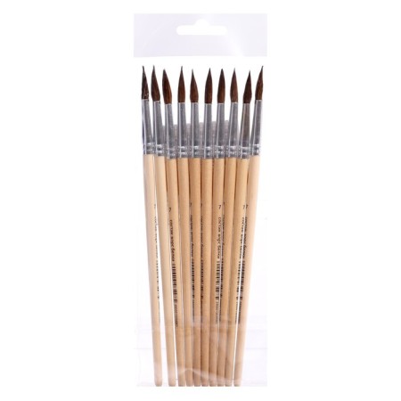 Squirrel Brush Round No. 7, handle tree-2