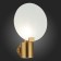 Sconces st. SL1231.301.01. Vittoria. 1x60 W, E14, 20x28 cm, brass color