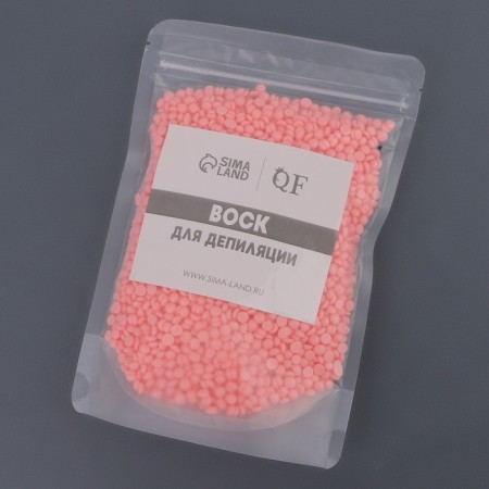 Wax for depilation, film, in granules, 300 gr, pink color-8