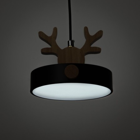 Bayerlux lamp "Deer Piarti" LED 24W 3000-6000K Black 22x22x32-85 cm-5