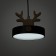 Bayerlux lamp "Deer Piarti" LED 24W 3000-6000K Black 22x22x32-85 cm