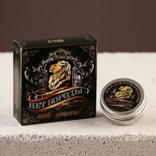 Wax for mustaches and beard “no beard-no chance”, 20 ml