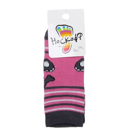 Noski children's terry, pink color, size 12-14-1