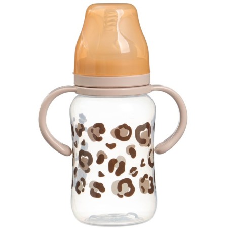 Finding bottle, wide throat Animal, 270 ml., With handles-4
