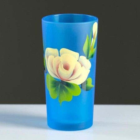 Set for juice with a tray "Zhostovo" Art painting, 6 glasses 1250/200 ml-16