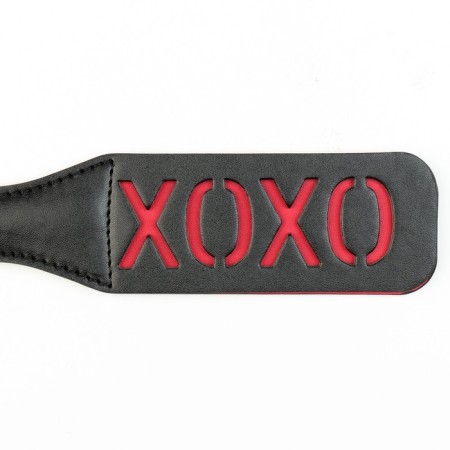 Шлёпалка, БДСМ аксессуар Оки-Чпоки XOXO, 38 х 5 см, PVC, чёрный-3