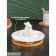 Porcelain stand for eggs 6 cells Bellatenero "Bunny", 16.5 × 9.5 cm, white color