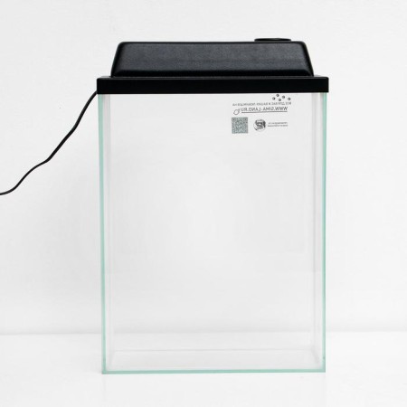 Aquarium rectangular "Shirma column" 20 liters, 32 x 15 x 42 cm, black-1