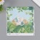 Scrapbooking paper "Chickens on the grass" density 180 grams set 10 pcs 15.5x17 cm