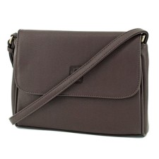 Women's bag B2749-01110, brown color, artificial leather, 26x7x21 cm