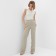 Women's pants Minaku: classic color gray, river 52