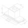 EliCa Hidden 2.0 IXGL/A/90, built -in, 1300 m3/h, 3 speeds, 72.3 cm, silver.