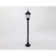 Lamp street landscape Ambrella Garden ST2037, E27, Black color, transparent