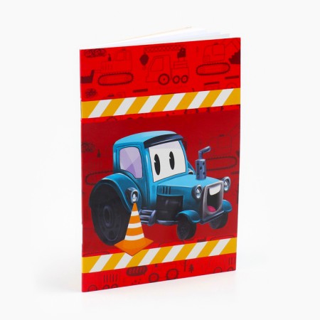 A set with a backpack and a notebook "Tractor", 23*20.5 cm-1