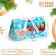 New Year. Bonbonniere, New Year's gift packaging "Troika", 10 × 5.5 × 5 cm.
