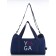 Female sports bag, textura, small size, blue color
