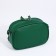 Bag Cross-Bodi with a zipper, green color