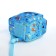 Baby backpack on lightning, 3 outer pockets, blue color