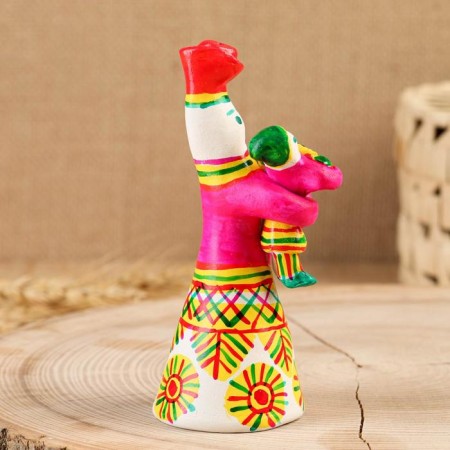 Filimonovskaya toy "Baryna with a child"-8