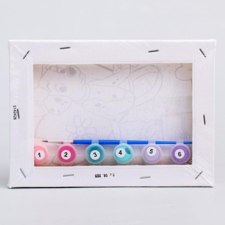 Picture on numbers for children, 21x15 cm, 101 Dalmatian-5