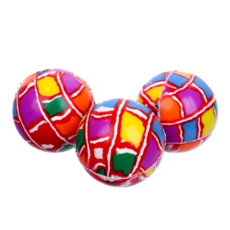 Rubber ball "I want to play", in a bank, 50 pcs-3
