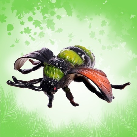 Set of insects "Forest", 8 figures, length 12 cm-4