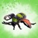 Set of insects "Forest", 8 figures, length 12 cm