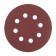 Circle of abrasive grinding under the "Velcro" tundra, perforated, 125 mm, p220, 10 pcs.