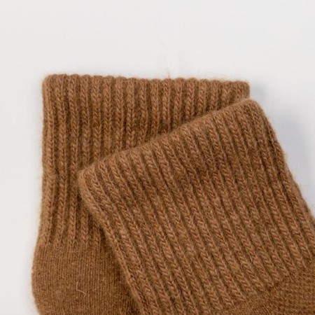 Nosk children from Mongol wool, red color, size 18-20 cm (5)-1