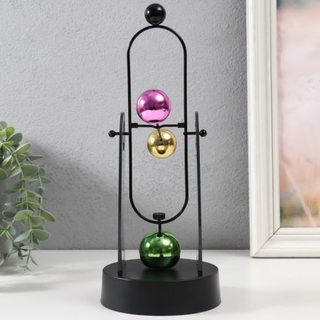 Pendulum "rotating balls" 10x10x27 cm-1
