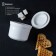 Porcelain sugar tower with Magistro Blanche lid, 250 ml, white color