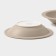 Magistro jarwah lausanne plates, 550 ml, 21.3 × 4 cm, deep, set 2 pcs, porcelain, beige