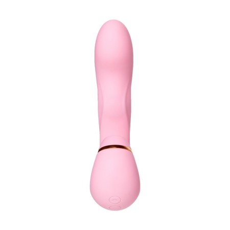 Multifunctional stimulator of the Jos Juna clitoris, pink color, 15 cm-8