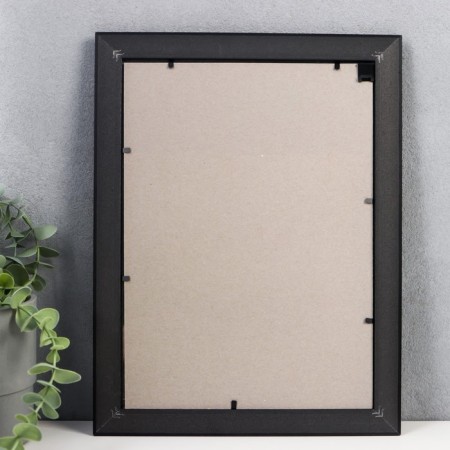 Photo frame plastic 21x30 cm silver (790)-3