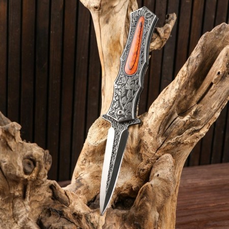 The folding "royal" semi -automatic knife, 22.7 cm, blade 9.3cm