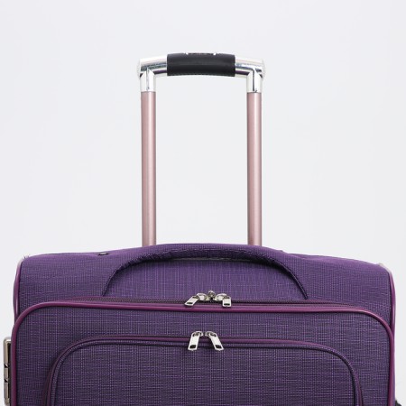 Big suitcase 28 ", a lightning department, code castle, 3 wheels, 2 external pockets, purple color-5