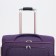 Big suitcase 28 ", a lightning department, code castle, 3 wheels, 2 external pockets, purple color