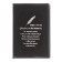 Note book A7, 26 sheets in the ruler, PVC cover, black