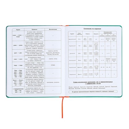 Universal diary for grades 1-11 Excellence, solid cover of artificial leather, silkography, lies, 48 ​​sheets, green-10