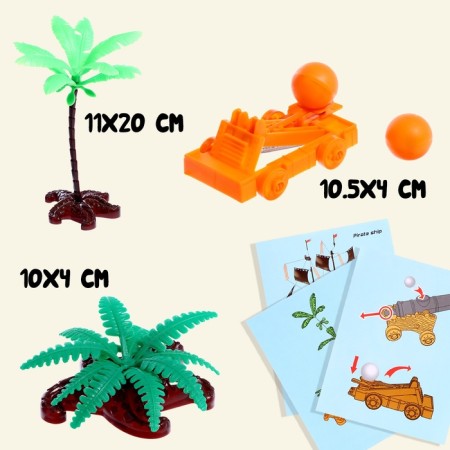 A set of pirates "Black beard", 10 elements-5