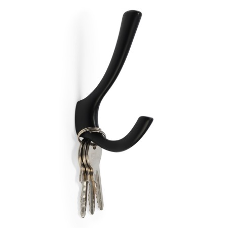 Furniture hook CAPPIO TKD029, two -rod, black color-2