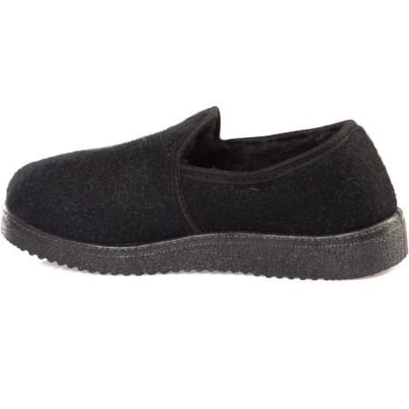 Male cloth shoes 183-01, black color, size 45 (292 mm)-2
