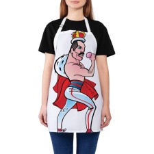 Apron kitchen with a photo print 